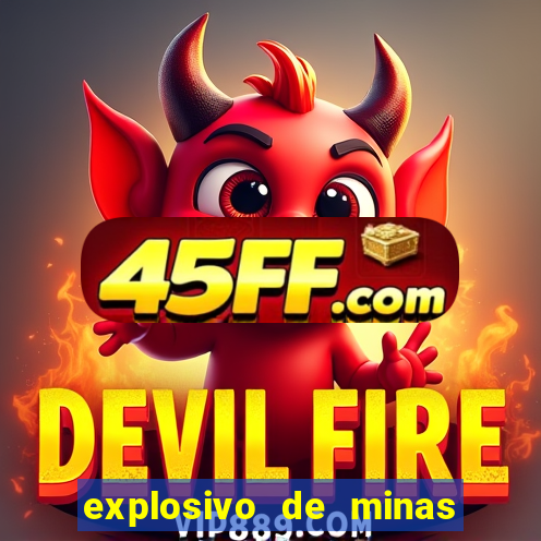 explosivo de minas 3 letras
